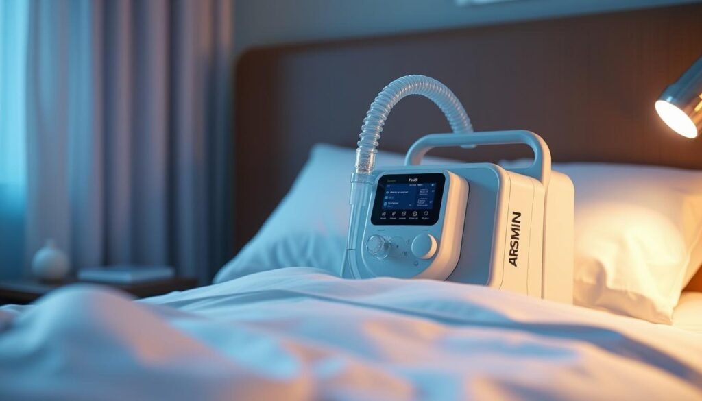 生成圖片：瑞思邁AIRMINI旅行用睡眠呼吸機