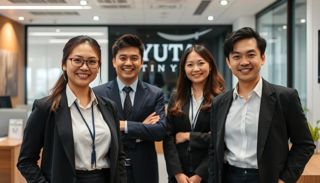 生成優塔娛樂城客服團隊的圖片