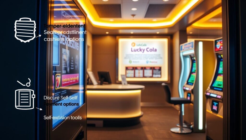 LuckyCola safety features