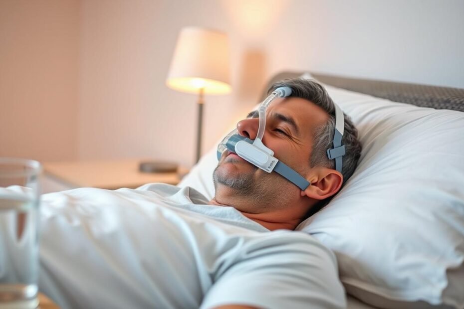 中年睡眠呼吸機使用