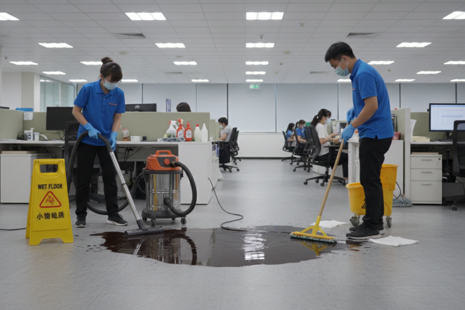 辦公室清潔, 寫字樓清潔