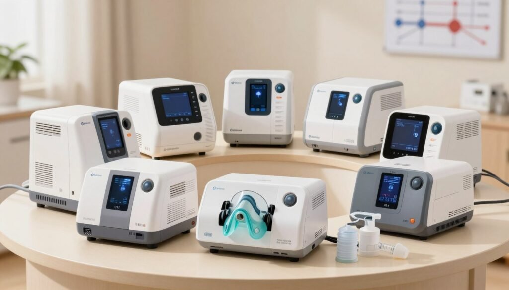 睡眠呼吸機, 呼吸機